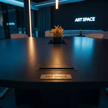 Аренда Стол для переговоров круглый диаметр 1100 мм шамони темный в Bridge Resort — ART SPACE