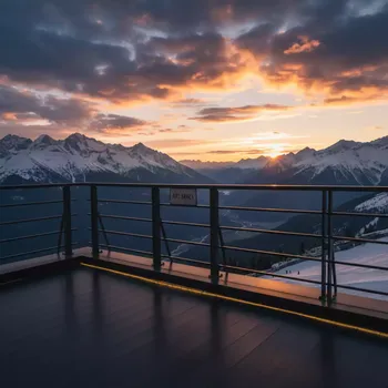 Аренда Перила и ограждения для подиумов на площадке Rosa Peak (2320м) — ART SPACE