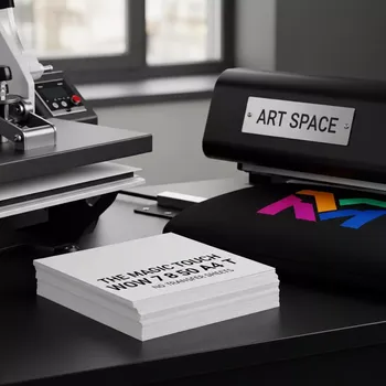 Аренда Бумага термотрансферная для черного и темного текстиля The Magic Touch WoW 7 8 50 A4 T Sheet M Sheet в лофте «Студия 21» — ART SPACE
