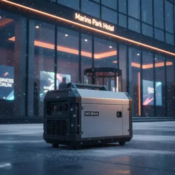 Аренда Электрогенератор Huter DY3000L в Маринс Парк Отеле — ART SPACE