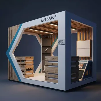 Аренда Киоск из паллет в МФК «Горный» — ART SPACE