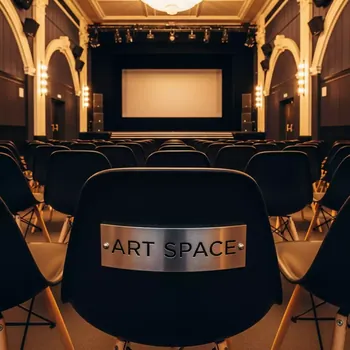 Аренда Стул черный Eames Style в ледовом дворце «Роза Хутор» — ART SPACE