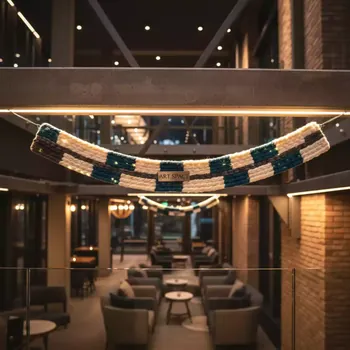 Аренда Плетеная гирлянда № 6 1 метр в Mövenpick Hotel — ART SPACE