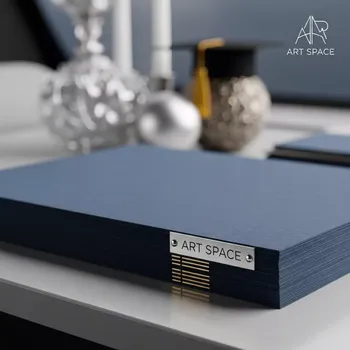 Аренда Бумага дизайнерская темно синяя TOUCH PAPER YD 300 г м² 100 листов на теплоходе «Дагомыс» — ART SPACE
