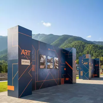 Аренда Печать на пластике в Golden Tulip Rosa Khutor — ART SPACE