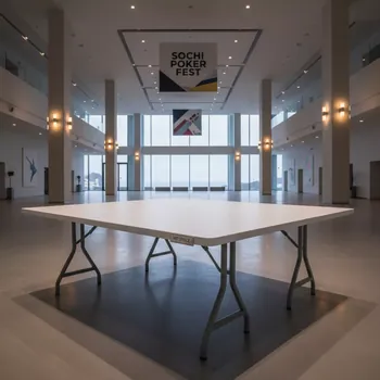 Аренда Стол складной 180х75 см белый в Radisson Blu Resort & Congress Centre — ART SPACE
