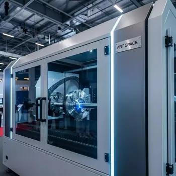 Аренда Станок лазерной резки металлических труб Linzlaser ML6M 6000 W в Omega Sirius — ART SPACE