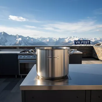 Аренда Кастрюля индукционная 55 л на площадке Rosa Peak (2320м) — ART SPACE