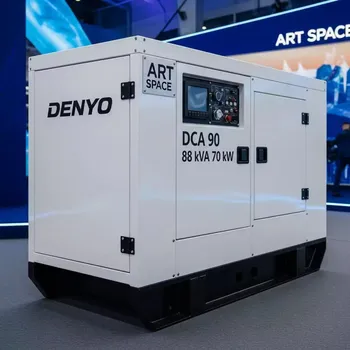 Аренда Генератор дизельный Denyo DCA 90 88 кВА 70 кВт в Ледовом дворце «Айсберг» — ART SPACE