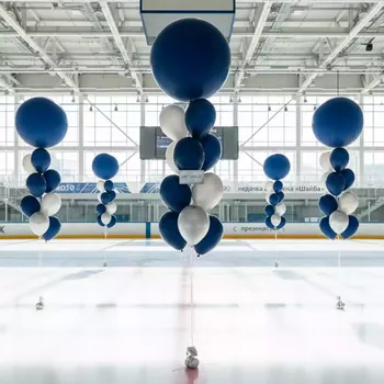 Аренда Шары надутые гелием в ледовой арене «Шайба» — ART SPACE