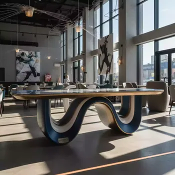 Аренда Стол Мун Волна в ресторане «Высота 5642» — ART SPACE