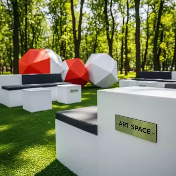 Аренда Пенополистирол экструдированный XPS в парке «Ривьера» — ART SPACE