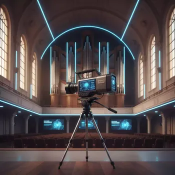Аренда Видеокамера SONY Full HD в Зале органной и камерной музыки — ART SPACE