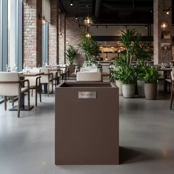 Аренда Кашпо Prosperplast Urbi Square 49,21 л кофе в ресторане «Сыроварня» — ART SPACE