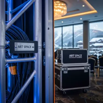 Аренда Коммутация Bematrix LEDskin в Rixos Krasnaya Polyana — ART SPACE