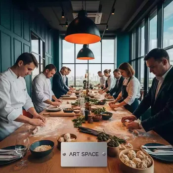 Аренда Пельмени мастер класс по приготовлению в ресторане «Баран-Рапан» — ART SPACE