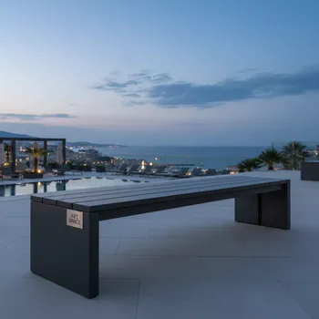 Аренда Скамья MAR BCH st001 RAL7022 темно серый в Pullman Sochi Centre — ART SPACE