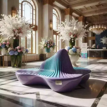 Аренда Скамейка Folly для зала ожидания в Grand Karat Sochi — ART SPACE