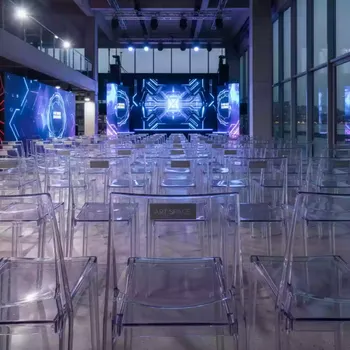 Аренда Прозрачных Серых Стульев в комплексе Sea Galaxy — ART SPACE