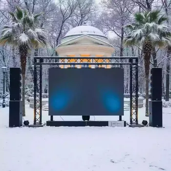 Аренда Установка светодиодного экрана 3х2,5 метра и звука в парке «Ривьера» — ART SPACE