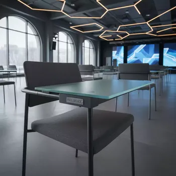 Аренда Стул OMEGA складной с планшетом пюпитром сту в Grand Karat Sochi — ART SPACE