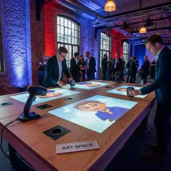 Аренда Комплекс проекционный для анимации Творческая студия в Mövenpick Hotel — ART SPACE