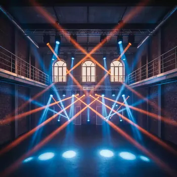 Аренда Прожекторы LED для концерта в санатории «Черноморье» — ART SPACE