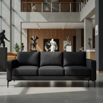 Аренда Дивана Andrian graphite black в отеле «Богатырь» — ART SPACE