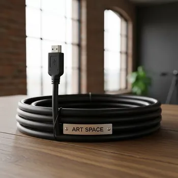 Аренда Кабель CC HDMI 10 м черный в парке «Ривьера» — ART SPACE