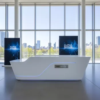 Аренда Стойка ресепшен Visit b 100 в Alpha Sirius — ART SPACE