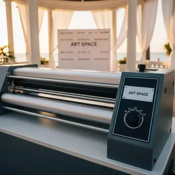 Аренда Ламинатор двухсторонний полуавтоматический Sunfung SF K540B на пляже «Ривьера» — ART SPACE
