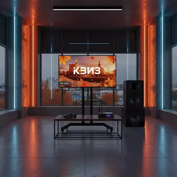 Аренда Караоке с ТВ 50 дюймов колонкой 3 кВт в казино «Сочи» — ART SPACE