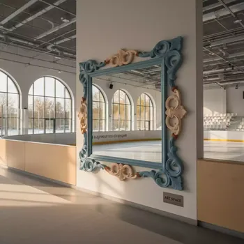 Аренда Зеркало пластиковое Mirror Of Love S Standard в ледовой арене «Шайба» — ART SPACE