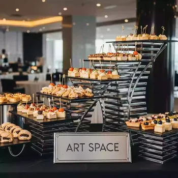 Аренда Уровень для фуршетной линии 7 ступеней в Novotel Resort — ART SPACE