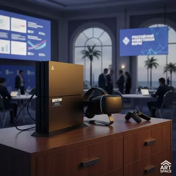 Аренда Игровая консоль PlayStation 4 VR Farpoint в санатории «Сочи» — ART SPACE