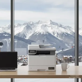 Аренда МФУ Fujifilm на площадке Rosa Peak (2320м) — ART SPACE