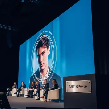 Аренда Светодиодный экран Unilumin UpanelS на арене «Фишт» — ART SPACE