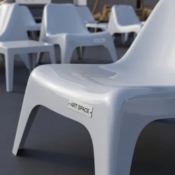 Аренда Лежак пластиковый Faz Basic в пляжном клубе Del Mar — ART SPACE