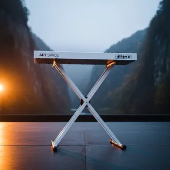 Аренда Стойка для клавишных белого цвета в Skypark Sochi — ART SPACE