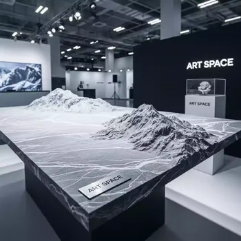 Аренда Столешница Oxalit Gorniy в VK Stadium Sirius — ART SPACE
