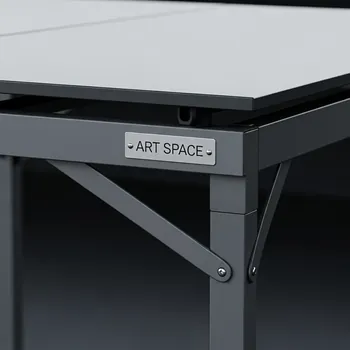 Аренда Стол пластиковый складной Sky Folding Table 60 темно серый в Red Arena — ART SPACE