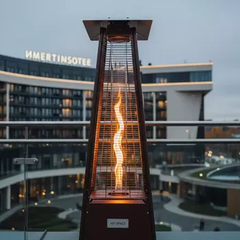Аренда Обогреватель газовый уличный WWT 13H коричневый в Imeretinskiy Hotel — ART SPACE