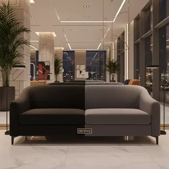 Аренда Диван Andrian grey & black в Cosmos Sochi Hotel — ART SPACE