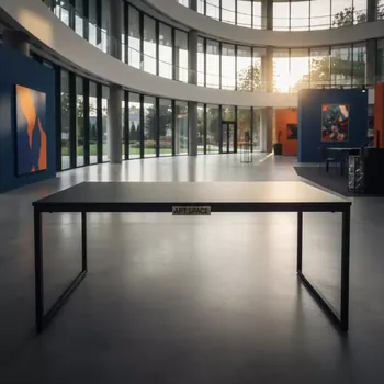 Аренда Стол черный прямоугольный 120х75 см в санатории «Русь» — ART SPACE