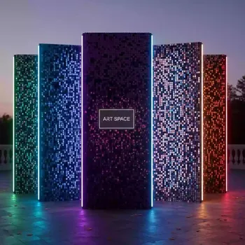 Аренда Фотозона из четырех пайеток на день рождения в санатории «Металлург» — ART SPACE