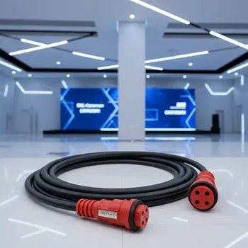 Аренда Силовой кабель 380 В CEE 125 А 5P — CEE 125 А 5P IP67 5 м в ОКЦ «Галактика» — ART SPACE