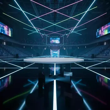 Аренда Столик кофейный Венеция серый в VK Stadium Sirius — ART SPACE