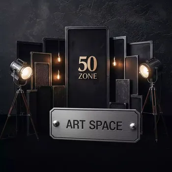 Аренда Фотозона на 50 лет мужчине черная в Гранд Отель Поляна — ART SPACE