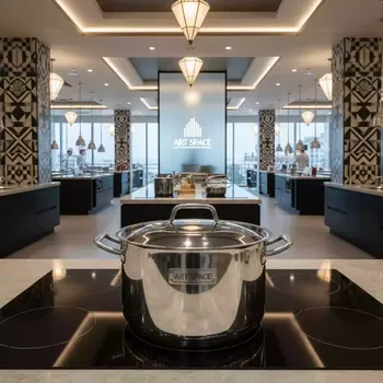 Аренда Кастрюля с крышкой индукционная 10 л в Imeretinskiy Hotel — ART SPACE