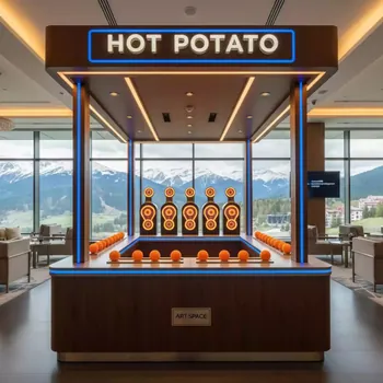 Аренда Тир ярмарочный горячая картошка в Golden Tulip Rosa Khutor — ART SPACE